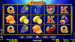 Fruits Evolution free slot
