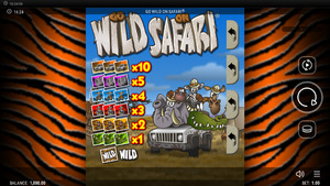 Go Wild On Safari free slot