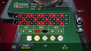 American Roulette free slot