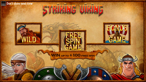 Striking Viking free slot
