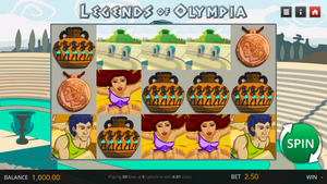Legends of Olympia free slot