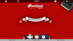 Blackjack Bonus free slot